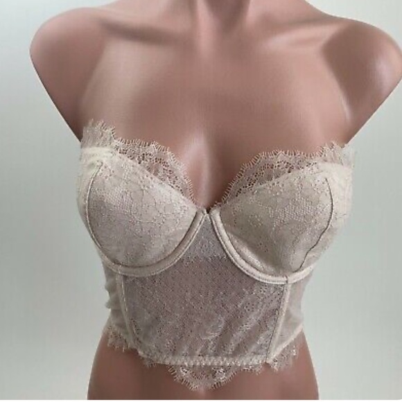 Victoria’s Secret Dream Angels Lined Strapless Corset Bra (NWT) - Picture 4 of 7